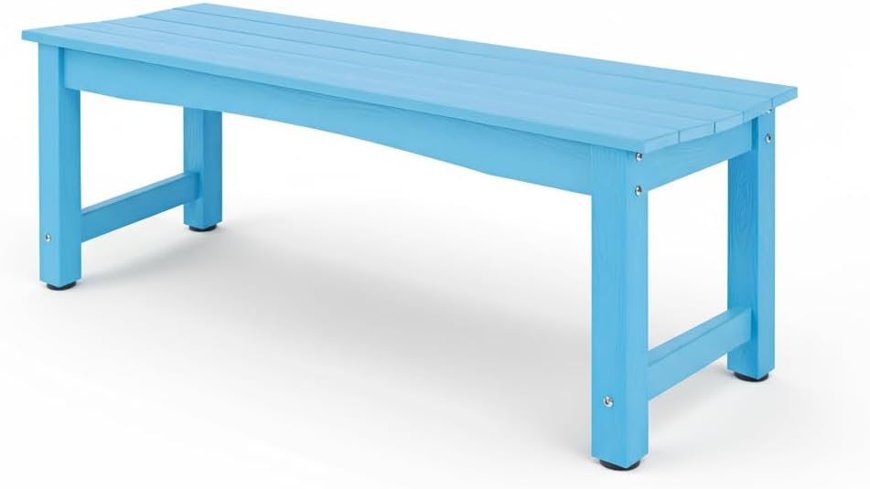 Weatherproof Poly‑Lumber Garden Bench