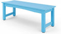 Weatherproof Poly‑Lumber Garden Bench