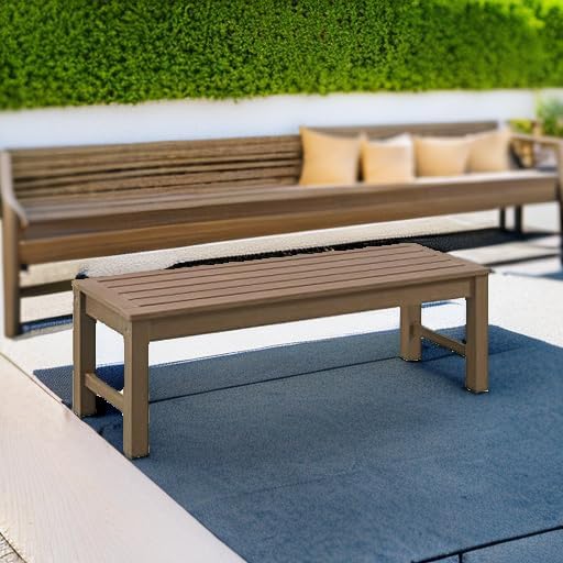 Poly Lumber Weatherproof Outdoor Bench