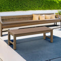Poly Lumber Weatherproof Outdoor Bench