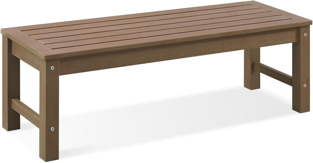 Poly Lumber Weatherproof Outdoor Bench