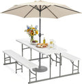 Portable Folding Outdoor Picnic Table Set