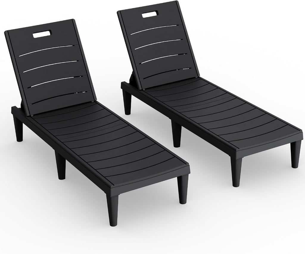 Adjustable Waterproof Outdoor Lounge Chairs