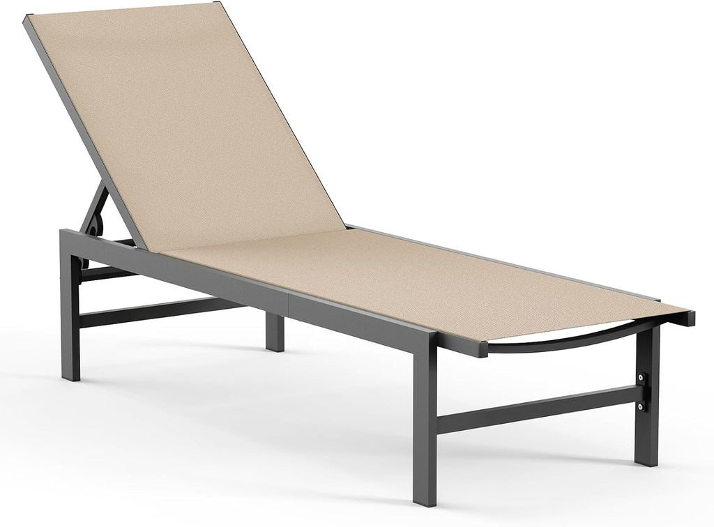 Aluminum Adjustable Outdoor Lounge Chair