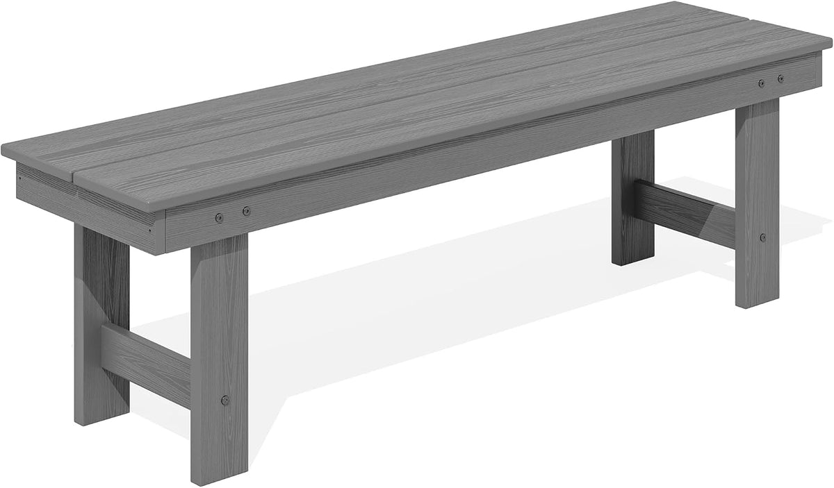 All‑Weather HDPE Outdoor Patio Bench