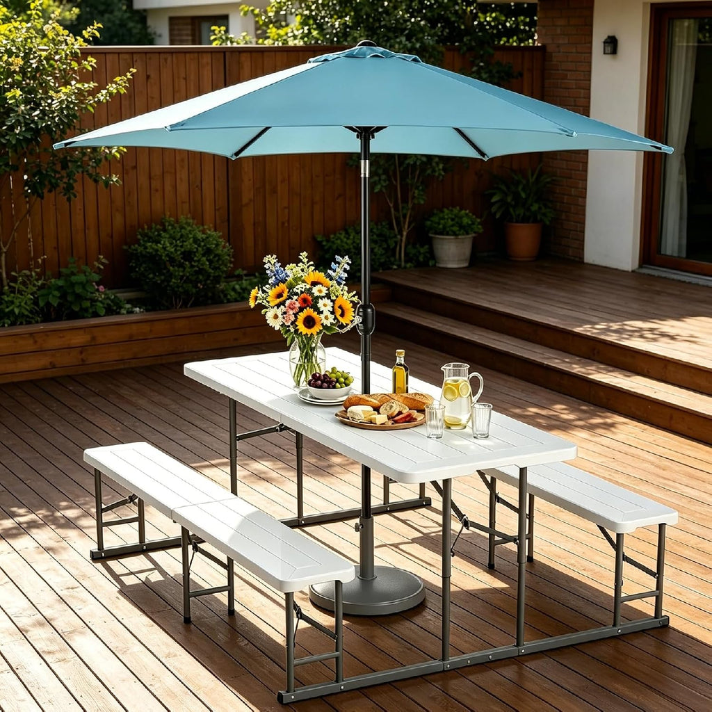 Portable Folding Outdoor Picnic Table Set
